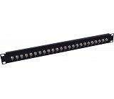 19 "1U Fconnector patch panel 610143